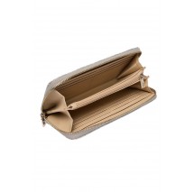 GUESS LAUREL II SLG LARGE ZIP AROUND ΠΟΡΤΟΦΟΛΙ ΓΥΝΑΙΚΕΙΟ TAUPE