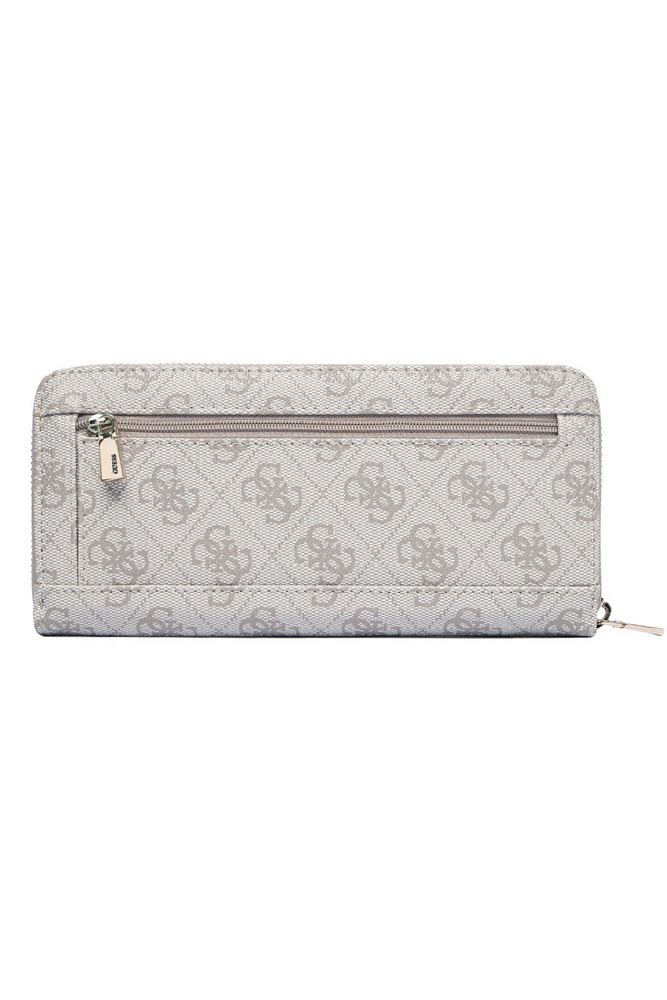 GUESS LAUREL II SLG LARGE ZIP AROUND ΠΟΡΤΟΦΟΛΙ ΓΥΝΑΙΚΕΙΟ TAUPE