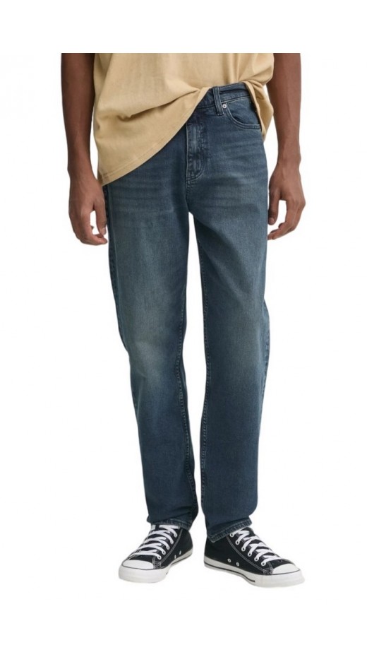 TOMMY JEANS ISAAC RLXD TPRD ΠΑΝΤΕΛΟΝΙ ΑΝΔΡΙΚΟ DENIM DARK