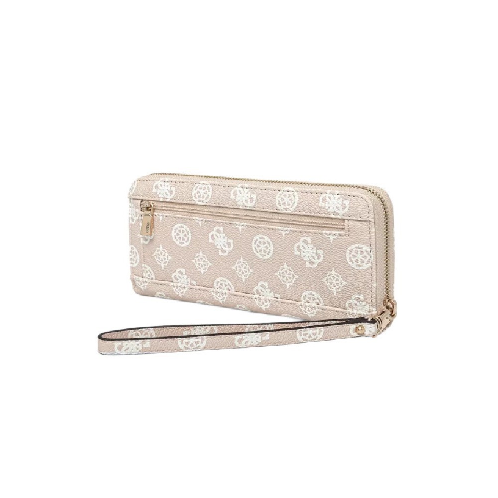 GUESS LAUREL SLG LARGE ZIP AROUND ΠΟΡΤΟΦΟΛΙ ΓΥΝΑΙΚΕΙΟ SAND