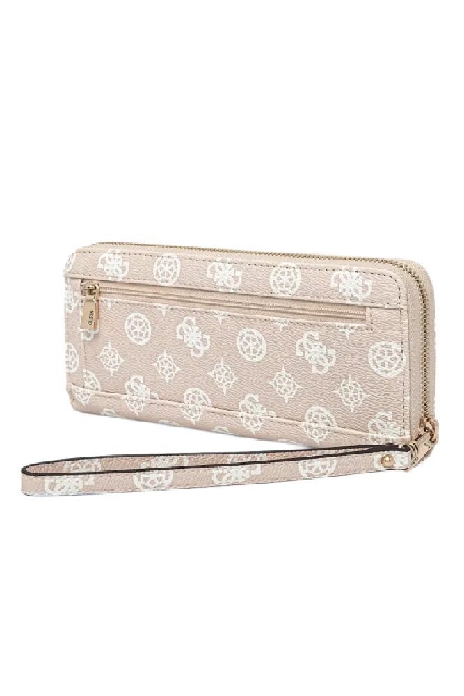GUESS LAUREL SLG LARGE ZIP AROUND ΠΟΡΤΟΦΟΛΙ ΓΥΝΑΙΚΕΙΟ SAND