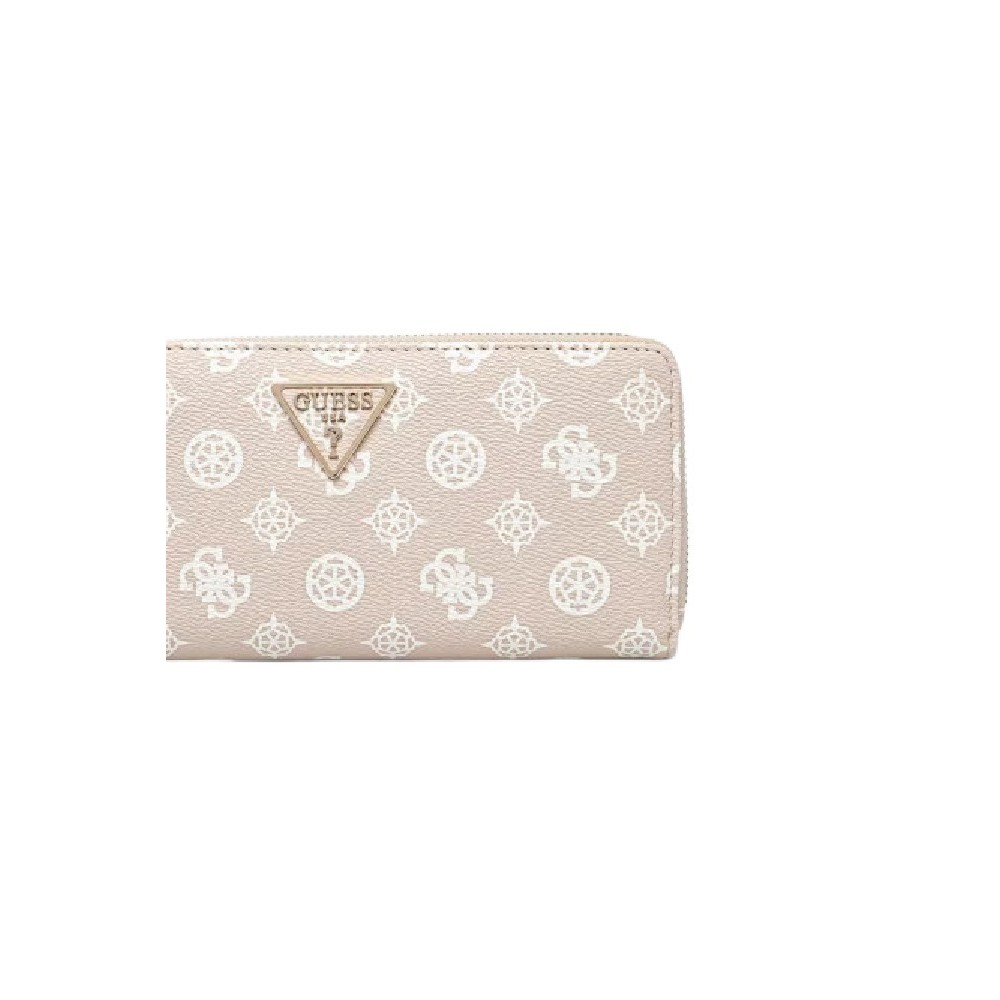 GUESS LAUREL SLG LARGE ZIP AROUND ΠΟΡΤΟΦΟΛΙ ΓΥΝΑΙΚΕΙΟ SAND