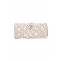 GUESS LAUREL SLG LARGE ZIP AROUND ΠΟΡΤΟΦΟΛΙ ΓΥΝΑΙΚΕΙΟ SAND