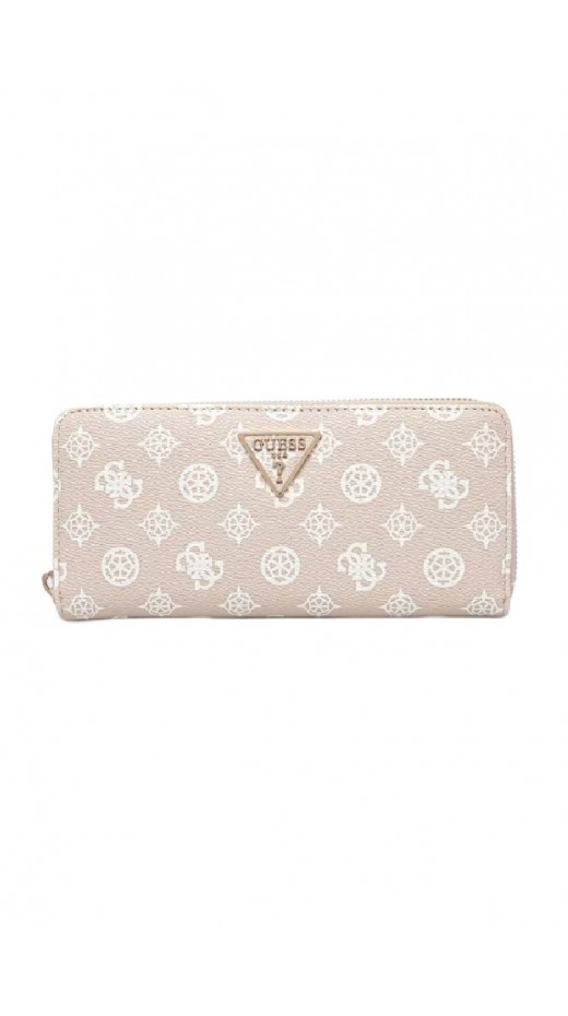 GUESS LAUREL SLG LARGE ZIP AROUND ΠΟΡΤΟΦΟΛΙ ΓΥΝΑΙΚΕΙΟ SAND
