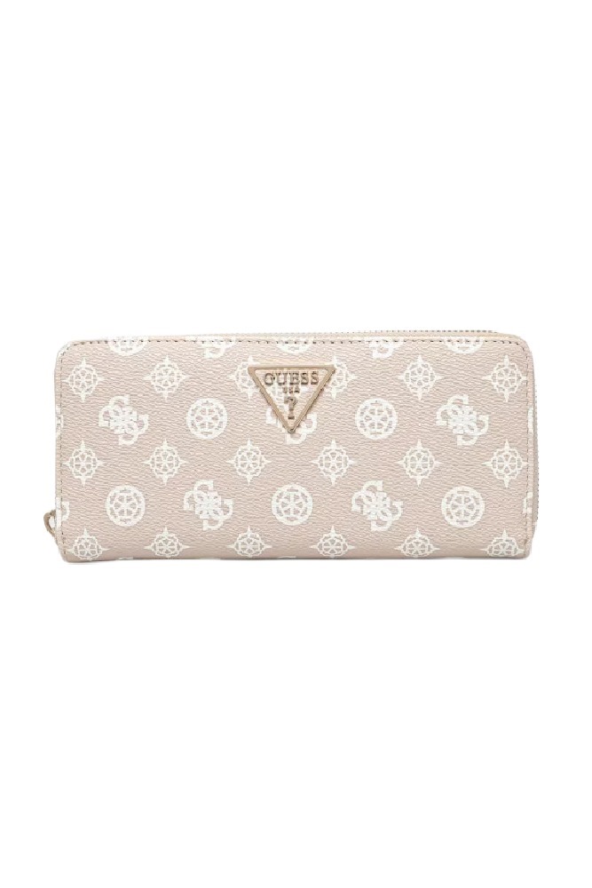 GUESS LAUREL SLG LARGE ZIP AROUND ΠΟΡΤΟΦΟΛΙ ΓΥΝΑΙΚΕΙΟ SAND