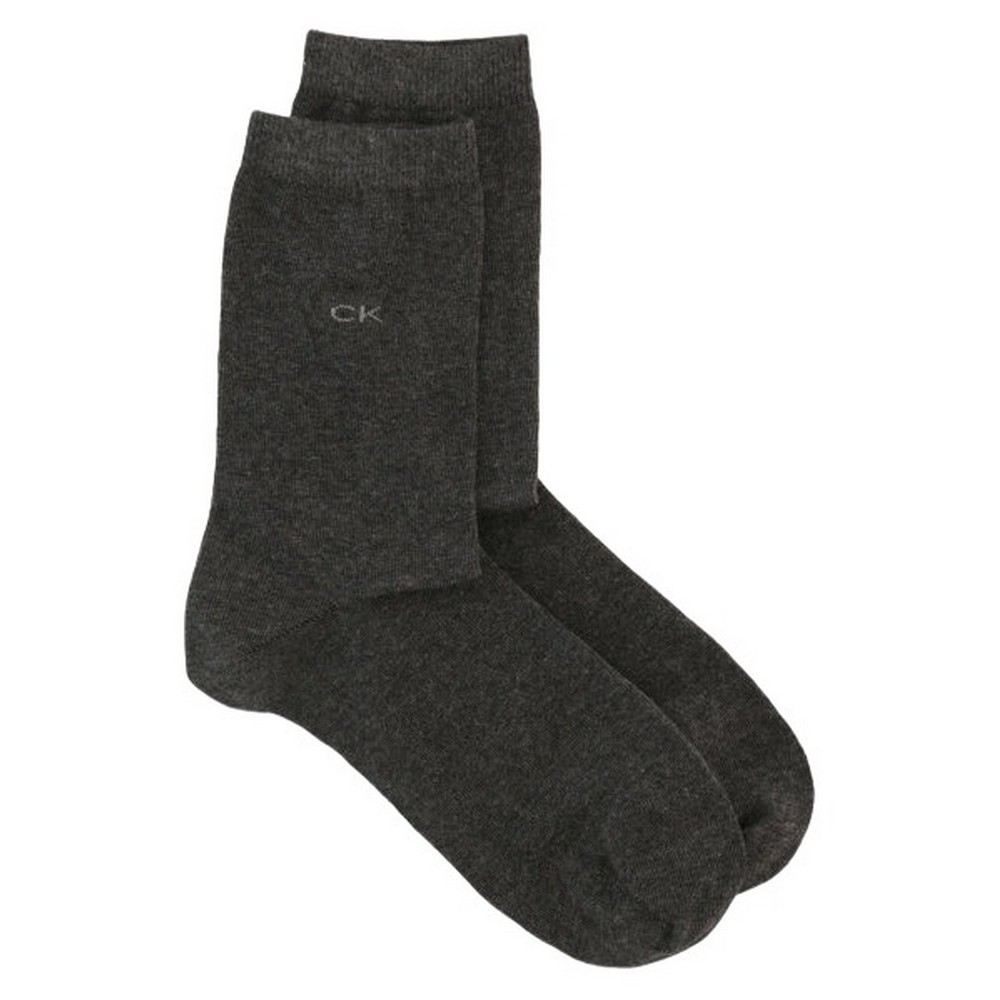 CALVIN KLEIN JEANS CK WOMEN SOCK 2P ΚΑΛΤΣΕΣ ΓΥΝΑΙΚΕΙΕΣ DARK GREY