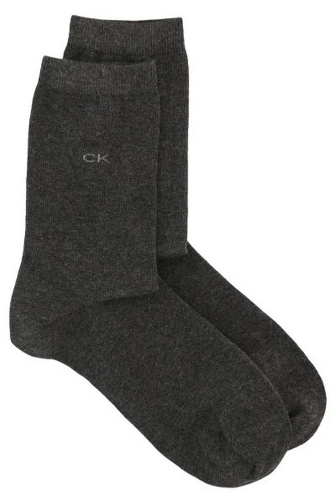 CALVIN KLEIN JEANS CK WOMEN SOCK 2P ΚΑΛΤΣΕΣ ΓΥΝΑΙΚΕΙΕΣ DARK GREY