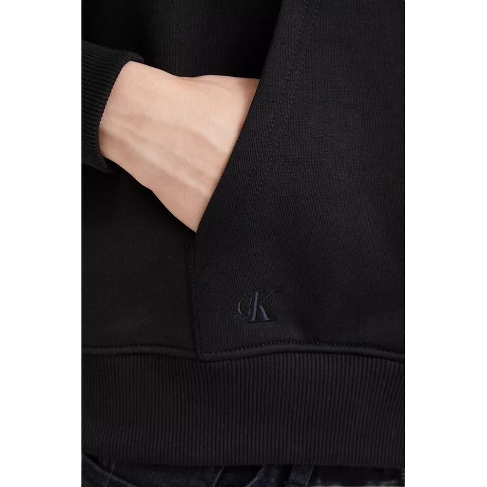 CALVIN KLEIN JEANS GRADIENT MONOLOGO HOODIE ΦΟΥΤΕΡ ΓΥΝΑΙΚΕΙΟ BLACK