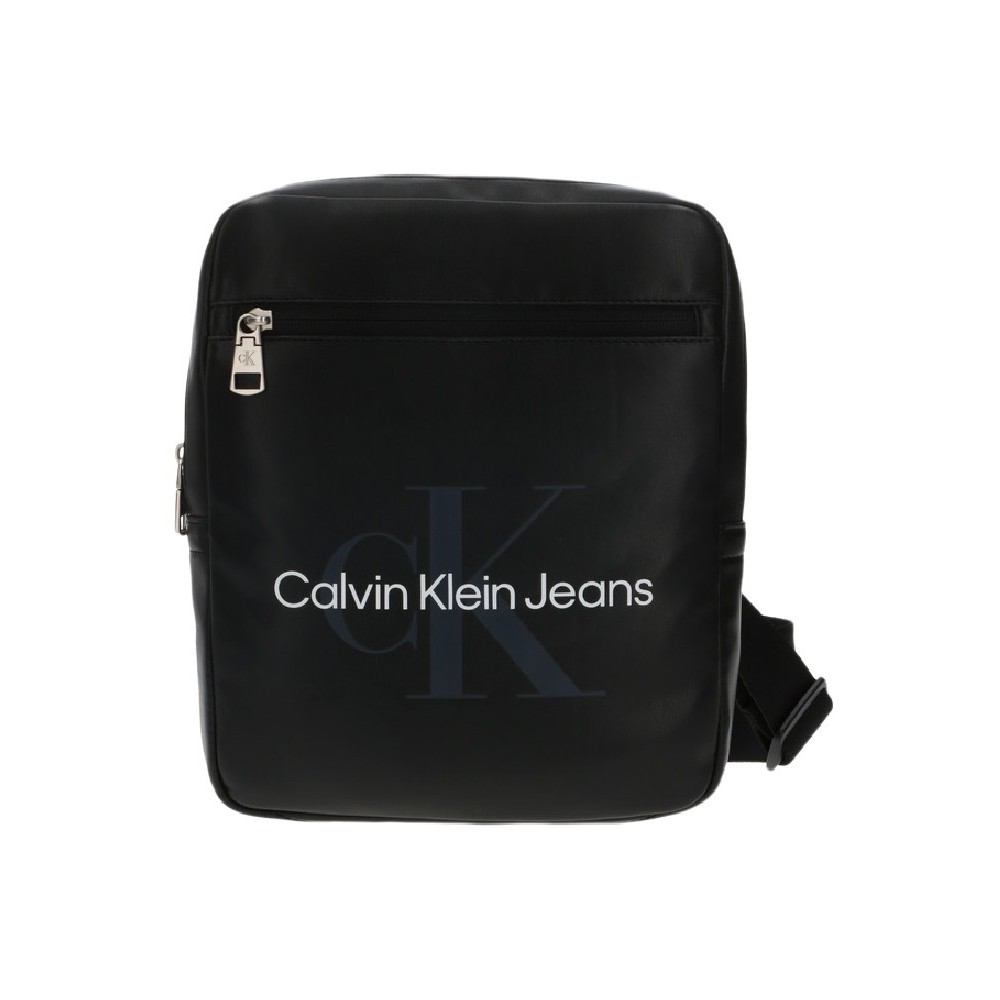 CALVIN KLEIN JEANS MONOGRAM SOFT REPORTER22 ΤΣΑΝΤΑ ΑΝΔΡΙΚΗ BLACK