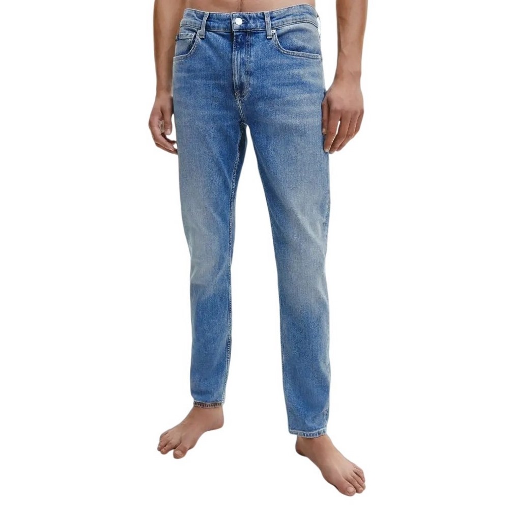 CALVIN KLEIN JEANS SLIM TAPER ΠΑΝΤΕΛΟΝΙ ΑΝΔΡΙΚΟ BLUΕ DENIM