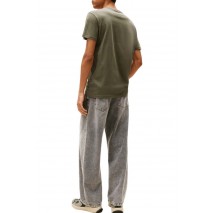 TOMMY JEANS  REG DNA TEE EXT T-SHIRT ΜΠΛΟΥΖΑ ΑΝΔΡΙΚΗ GREEN