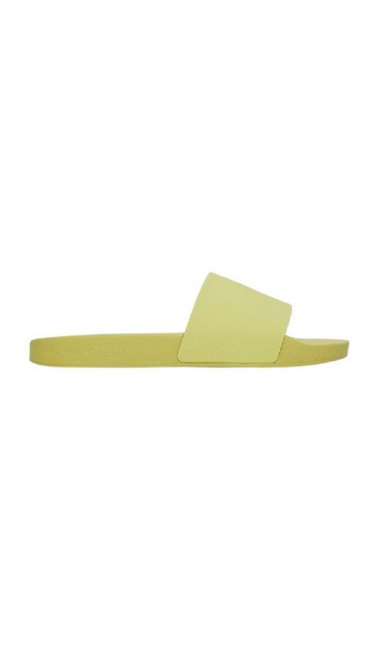 CALVIN KLEIN JEANS SLIDE MONOGRAM TPU ΠΑΝΤΟΦΛΑ ΓΥΝΑΙΚΕΙΑ LIME