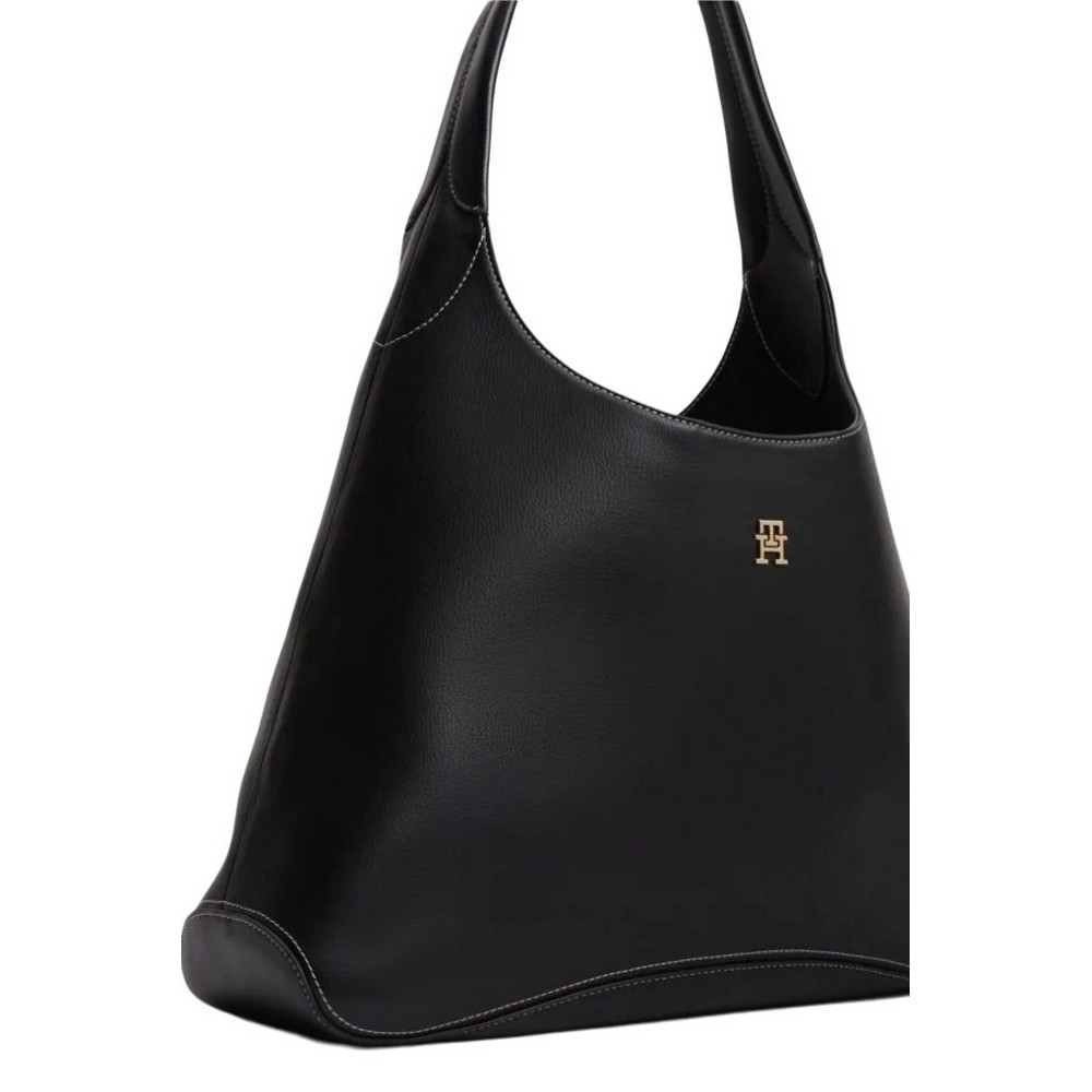 TOMMY HILFIGER EVERYDAY HOBO ΤΣΑΝΤΑ ΓΥΝΑΙΚΕΙΑ BLACK