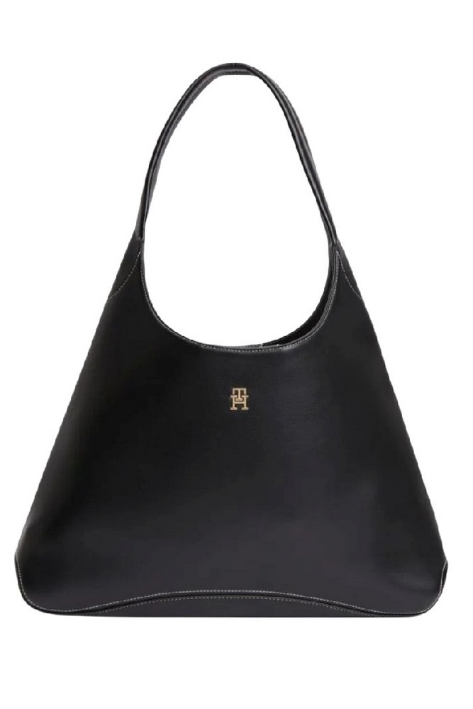 TOMMY HILFIGER EVERYDAY HOBO ΤΣΑΝΤΑ ΓΥΝΑΙΚΕΙΑ BLACK