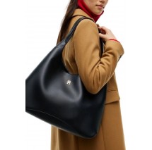 TOMMY HILFIGER EVERYDAY HOBO ΤΣΑΝΤΑ ΓΥΝΑΙΚΕΙΑ BLACK