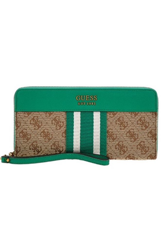 GUESS KATEY SLG CHEQUE ORGANIZER ΑΞΕΣΟΥΑΡ ΠΟΡΤΟΦΟΛΙ ΓΥΝΑΙΚΕΙΟ GREEN