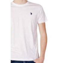 U.S POLO MICK T-SHIRT ΑΝΔΡΙΚΟ WHITE