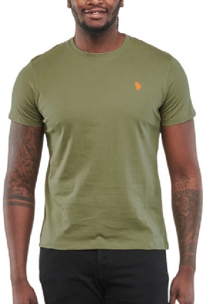 U.S POLO MICK T-SHIRT ΑΝΔΡΙΚΟ KHAKI