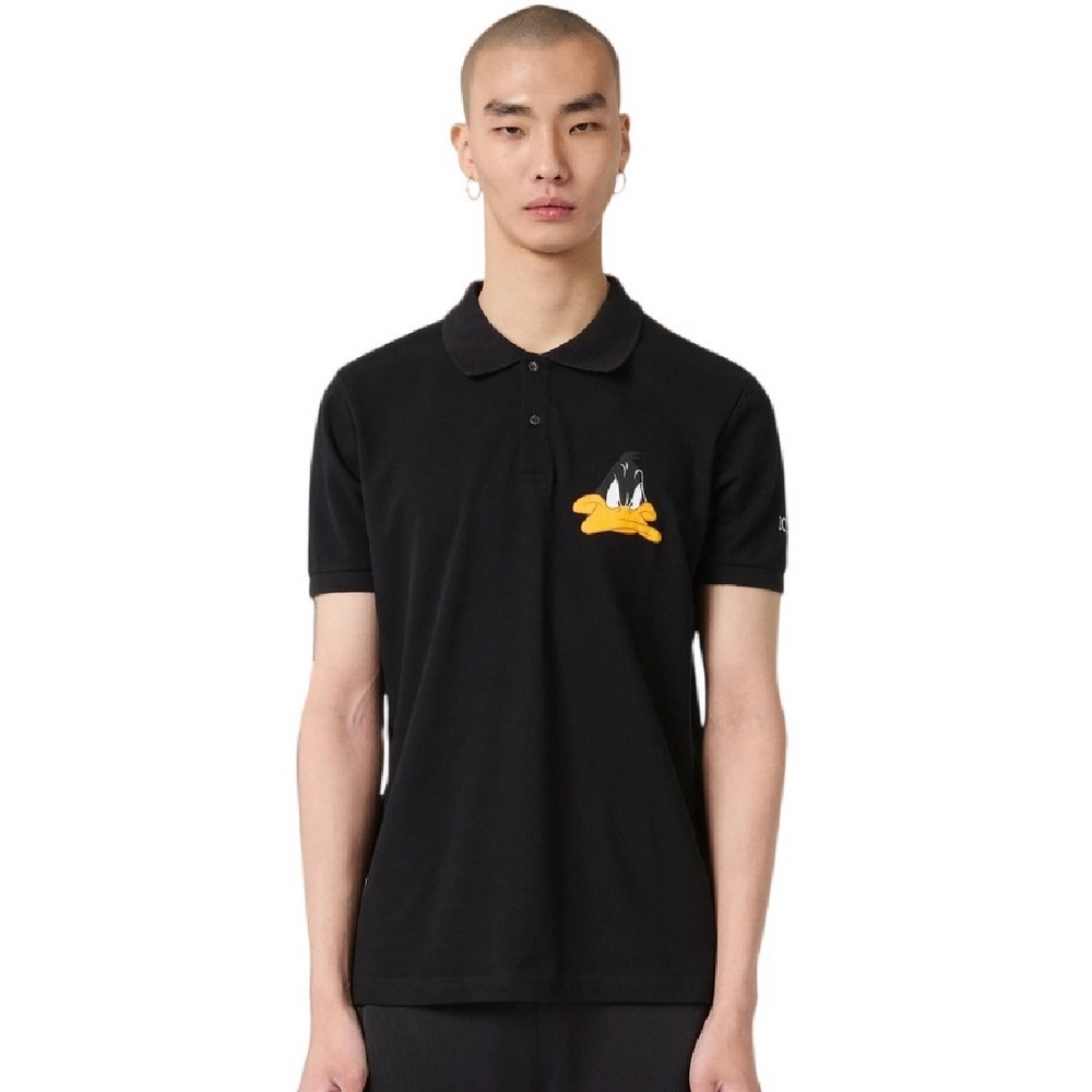 ICEBERG T-SHIRT ΜΠΛΟΥΖΑ POLO ΑΝΔΡΙΚΗ BLACK