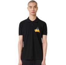 ICEBERG T-SHIRT ΜΠΛΟΥΖΑ POLO ΑΝΔΡΙΚΗ BLACK