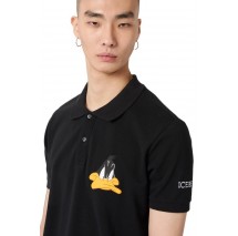 ICEBERG T-SHIRT ΜΠΛΟΥΖΑ POLO ΑΝΔΡΙΚΗ BLACK