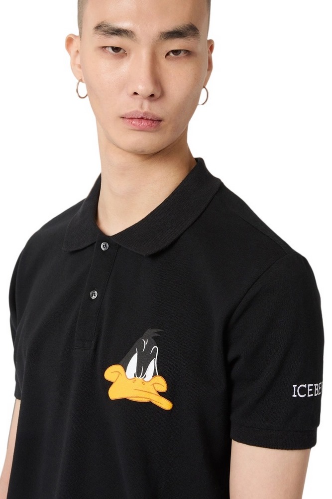 ICEBERG ΜΠΛΟΥΖΑ POLO ΑΝΔΡΙΚΗ BLACK
