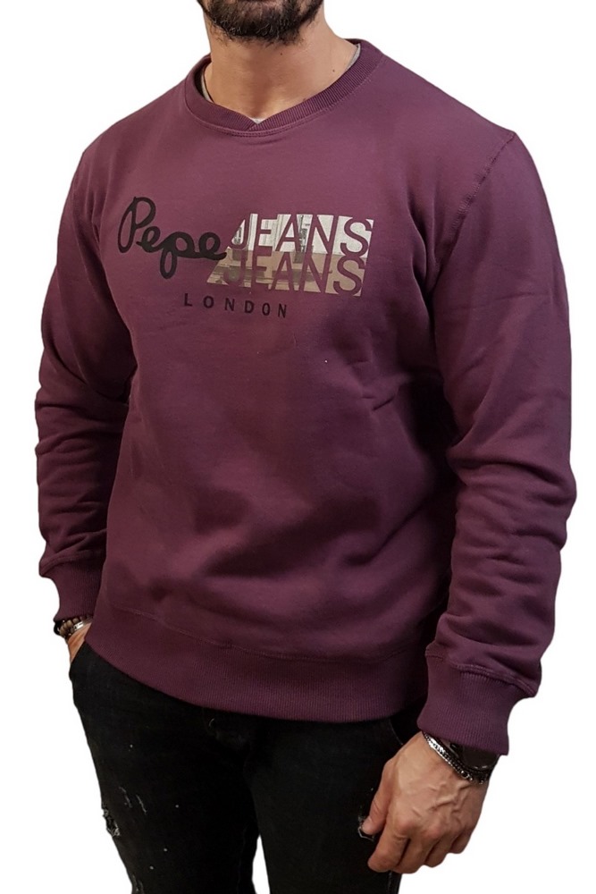 ΜΠΛΟΥΖΑ ΦΟΥΤΕΡ E2 PIERSON ΑΝΔΡΙΚΗ PEPE JEANS PURPLE