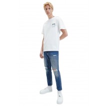 CALVIN KLEIN JEANS DAD JEAN ΠΑΝΤΕΛΟΝΙ ΑΝΔΡΙΚΟ BLUΕ DENIM