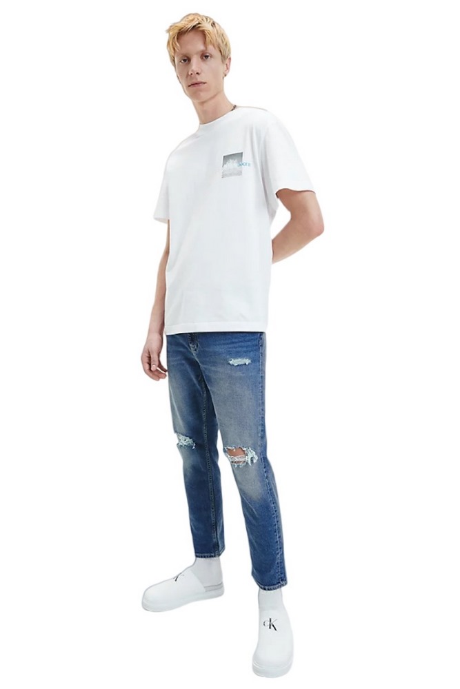 CALVIN KLEIN JEANS DAD JEAN ΠΑΝΤΕΛΟΝΙ ΑΝΔΡΙΚΟ BLUΕ DENIM