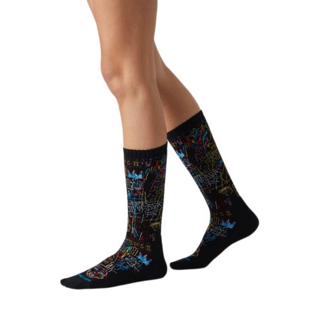 JIMMY LION ATHLETIC BASQUIAT KINGS OF EGYPT SOCKS UNISEX ΚΑΛΤΣΕΣ BLACK