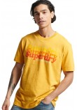 SUPERDRY FLASH VINTAGE T-SHIRT ΜΠΛΟΥΖΑ ΑΝΔΡΙΚΗ YELLOW