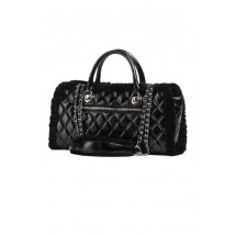 GUESS CRISTI SHOULDER SATCHEL ΤΣΑΝΤΑ ΓΥΝΑΙΚΕΙΑ BLACK