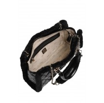 GUESS CRISTI SHOULDER SATCHEL ΤΣΑΝΤΑ ΓΥΝΑΙΚΕΙΑ BLACK