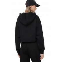 CALVIN KLEIN JEANS BLOWN UP CK HOODIE ΜΠΛΟΥΖΑ ΦΟΥΤΕΡ ΓΥΝΑΙΚΕΙΑ BLACK