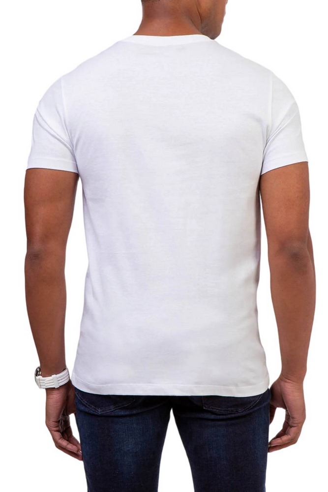 U.S.POLO MICK 000148 EH33 TSHIRT ΜΠΛΟΥΖΑ ΑΝΔΡΙΚΗ WHITE