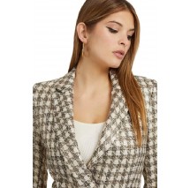 GUESS EMELIE FOILED BLAZER ΣΑΚΑΚΙ ΓΥΝΑΙΚΕΙΟ MULTI