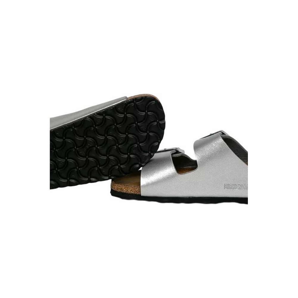 BIRKENSTOCK SYNTHETICS ARIZONA NARROW SEASONAL CLASSIC ADULTS TEX ΠΑΝΤΟΦΛΑ ΓΥΝΑΙΚΕΙΑ SILVER