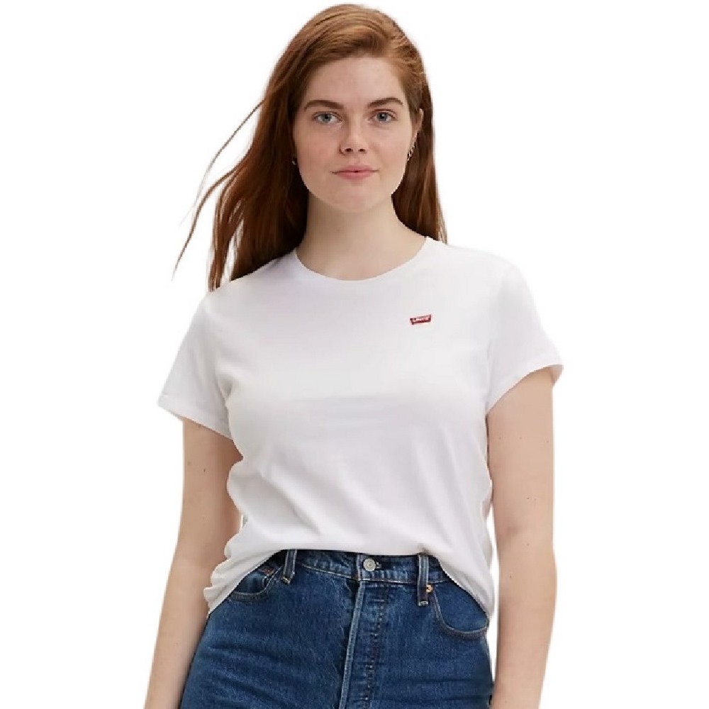 LEVI'S PERFECT T-SHIRT ΜΠΛΟΥΖΑ ΓΥΝΑΙΚΕΙΑ WHITE