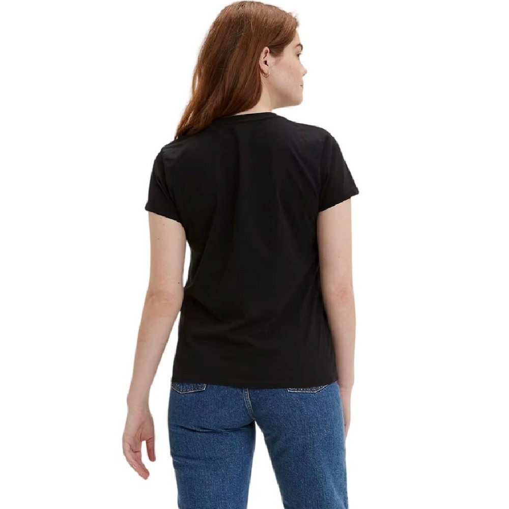 LEVI'S PERFECT T-SHIRT ΜΠΛΟΥΖΑ ΓΥΝΑΙΚΕΙΑ BLACK