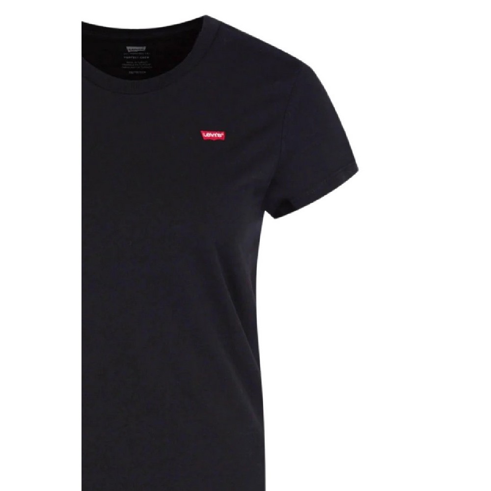 LEVI'S PERFECT T-SHIRT ΜΠΛΟΥΖΑ ΓΥΝΑΙΚΕΙΑ BLACK