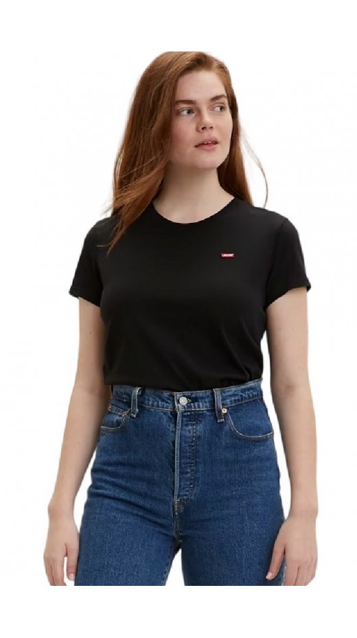 LEVI'S PERFECT T-SHIRT ΜΠΛΟΥΖΑ ΓΥΝΑΙΚΕΙΑ BLACK