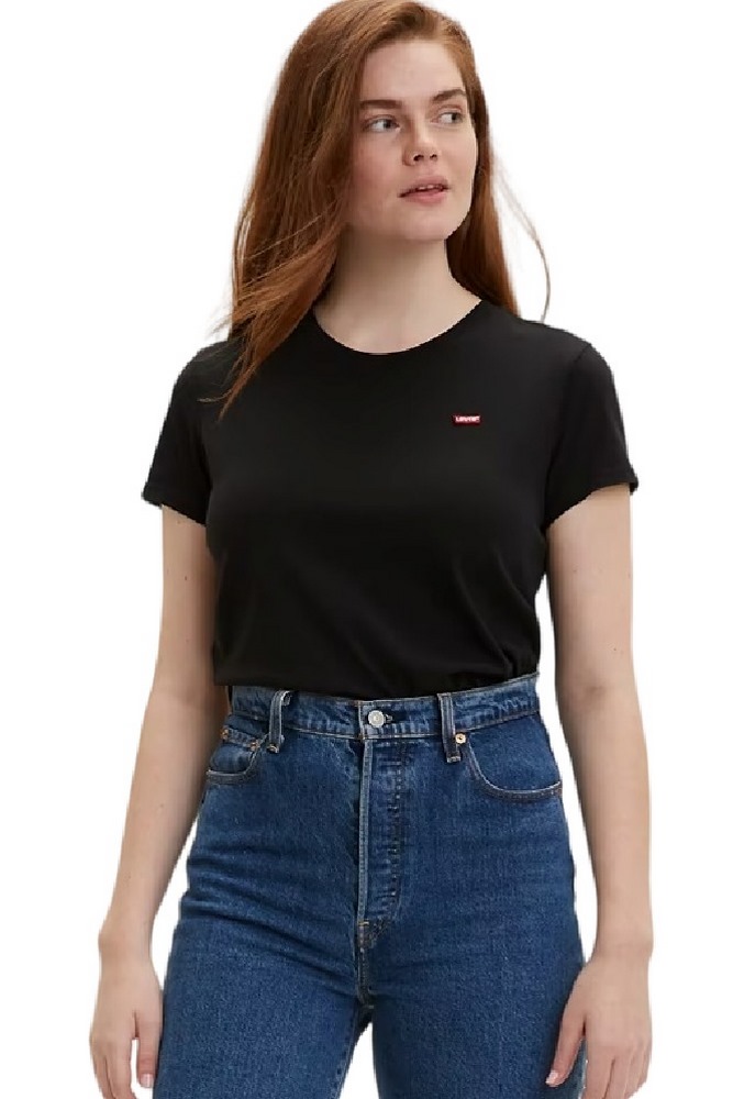 LEVI'S PERFECT T-SHIRT ΜΠΛΟΥΖΑ ΓΥΝΑΙΚΕΙΑ BLACK