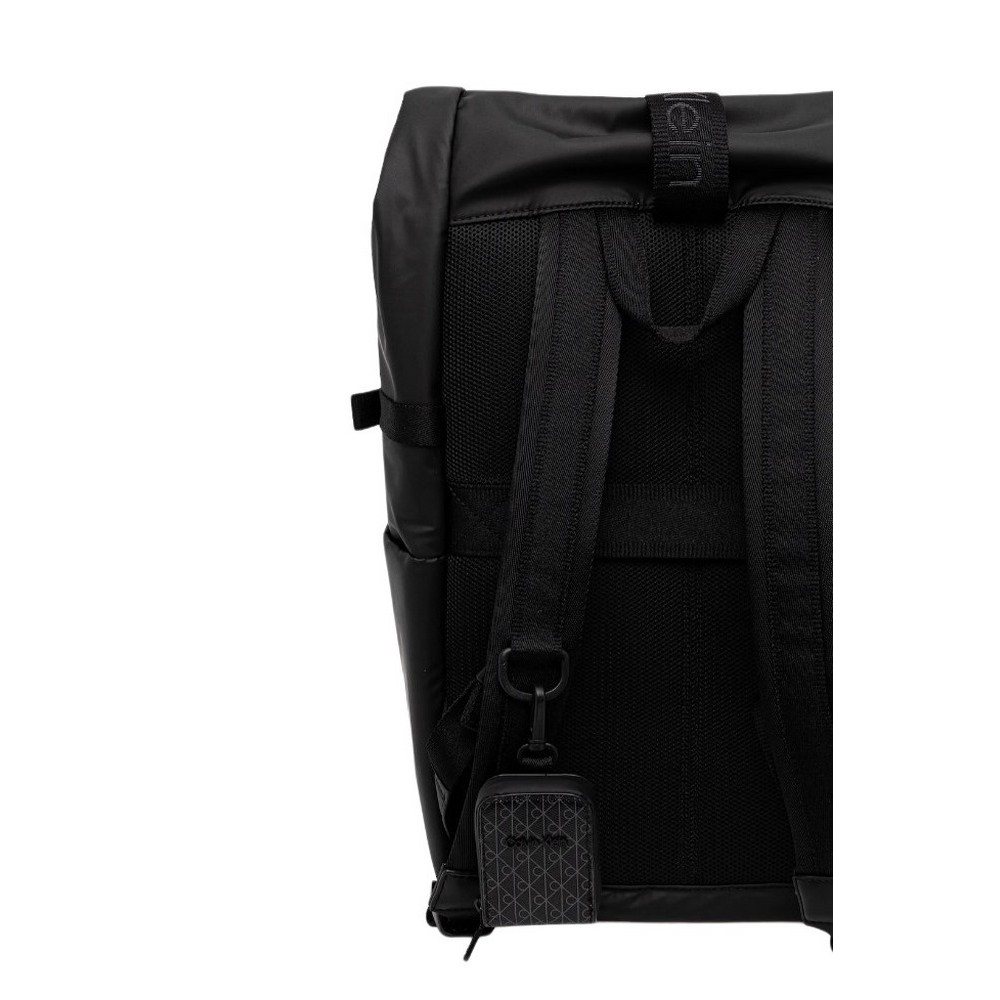 CALVIN KLEIN PUFFER UTILITY ROLLTOP BACKPACK ΤΣΑΝΤΑ ΑΝΔΡΙΚΗ BLACK
