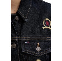 TOMMY JEANS CLASSIC TRUCKER CR EI6059 ΤΖΙΝ ΜΠΟΥΦΑΝ ΓΥΝΑΙΚΕΙΟ DENIM DARK