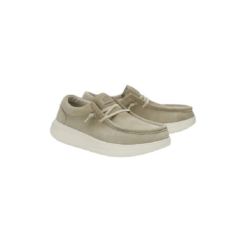 HEY DUDE WALLY COMF SUEDE ΠΑΠΟΥΤΣΙ ΑΝΔΡΙΚΟ GREY