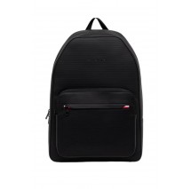 TOMMY HILFIGER CORP BACKPACK ΤΣΑΝΤΑ ΑΝΔΡΙΚΗ BLACK