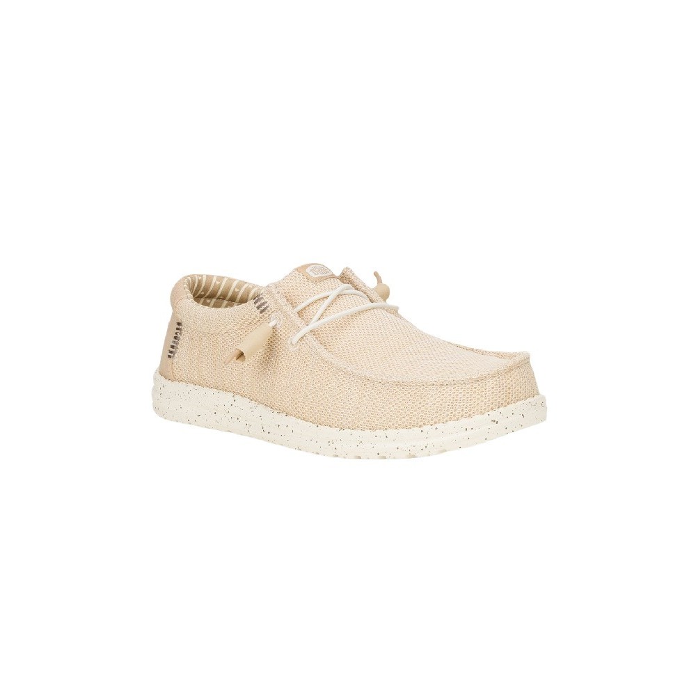 HEY DUDE WALLY STRETCH SOX ΠΑΠΠΟΥΤΣΙ ΑΝΔΡΙΚΟ CREAM