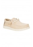 HEY DUDE WALLY STRETCH SOX ΠΑΠΠΟΥΤΣΙ ΑΝΔΡΙΚΟ CREAM