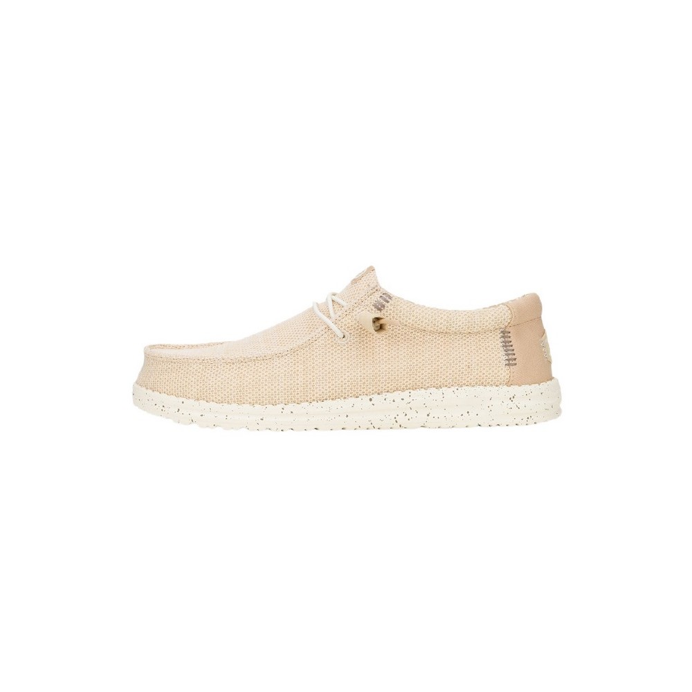 HEY DUDE WALLY STRETCH SOX ΠΑΠΠΟΥΤΣΙ ΑΝΔΡΙΚΟ CREAM