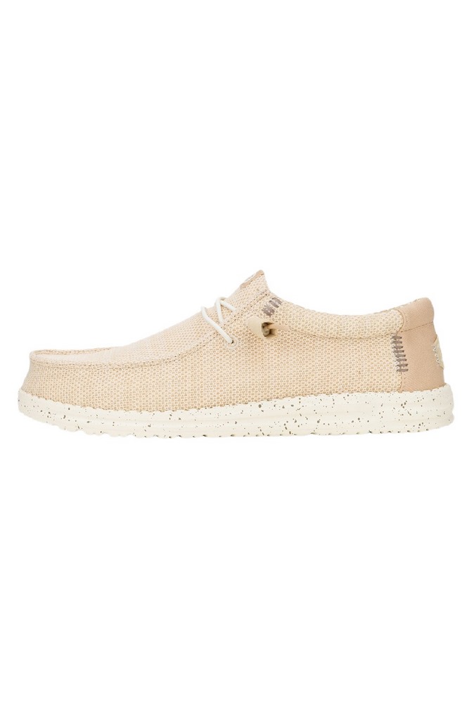 HEY DUDE WALLY STRETCH SOX ΠΑΠΠΟΥΤΣΙ ΑΝΔΡΙΚΟ CREAM